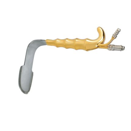 epstein abdominoplasty retractor straight blade with fiber optic and suction tube supplier