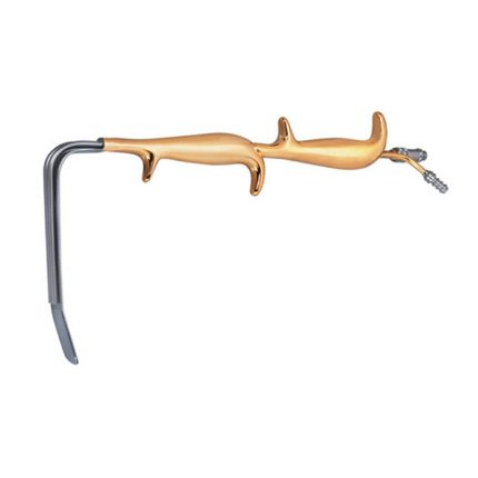 ferriera style fiber optic retractor double handle with smooth end supplier